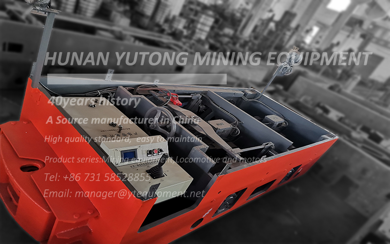 remote control mining battery locomotive