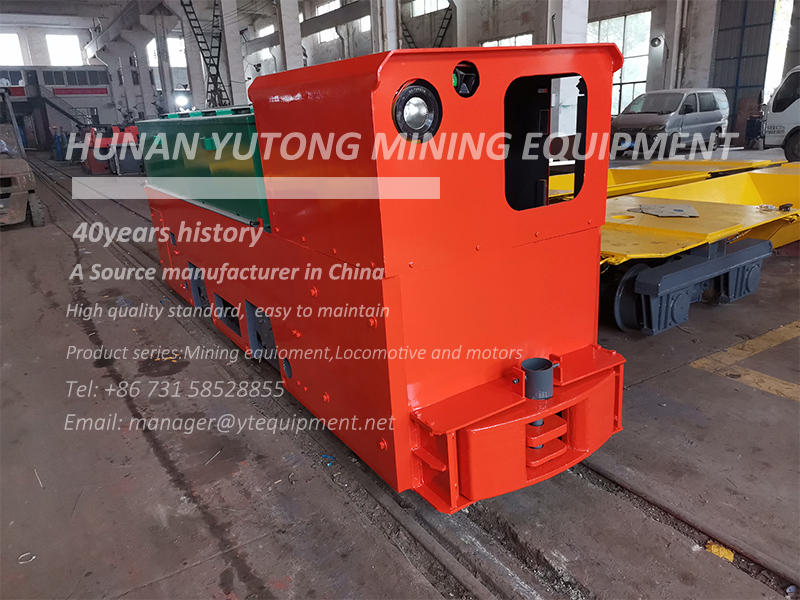 8-ton mining battery electric locomotive