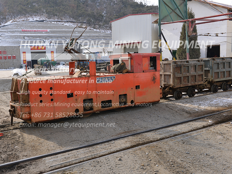 10-ton trolley electric locomotive